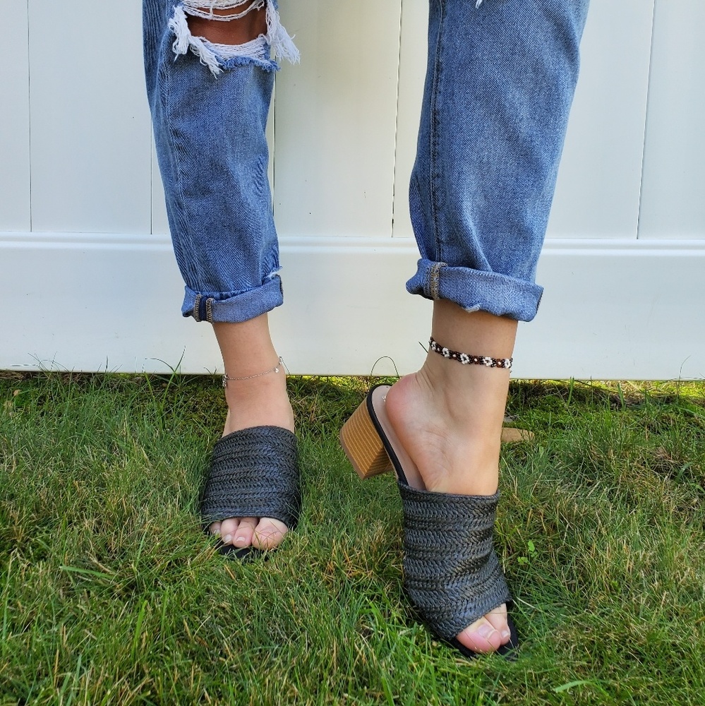 Black mules